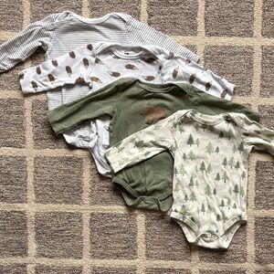 SET OF 4 | LONG SLEEVE BODY SUITS